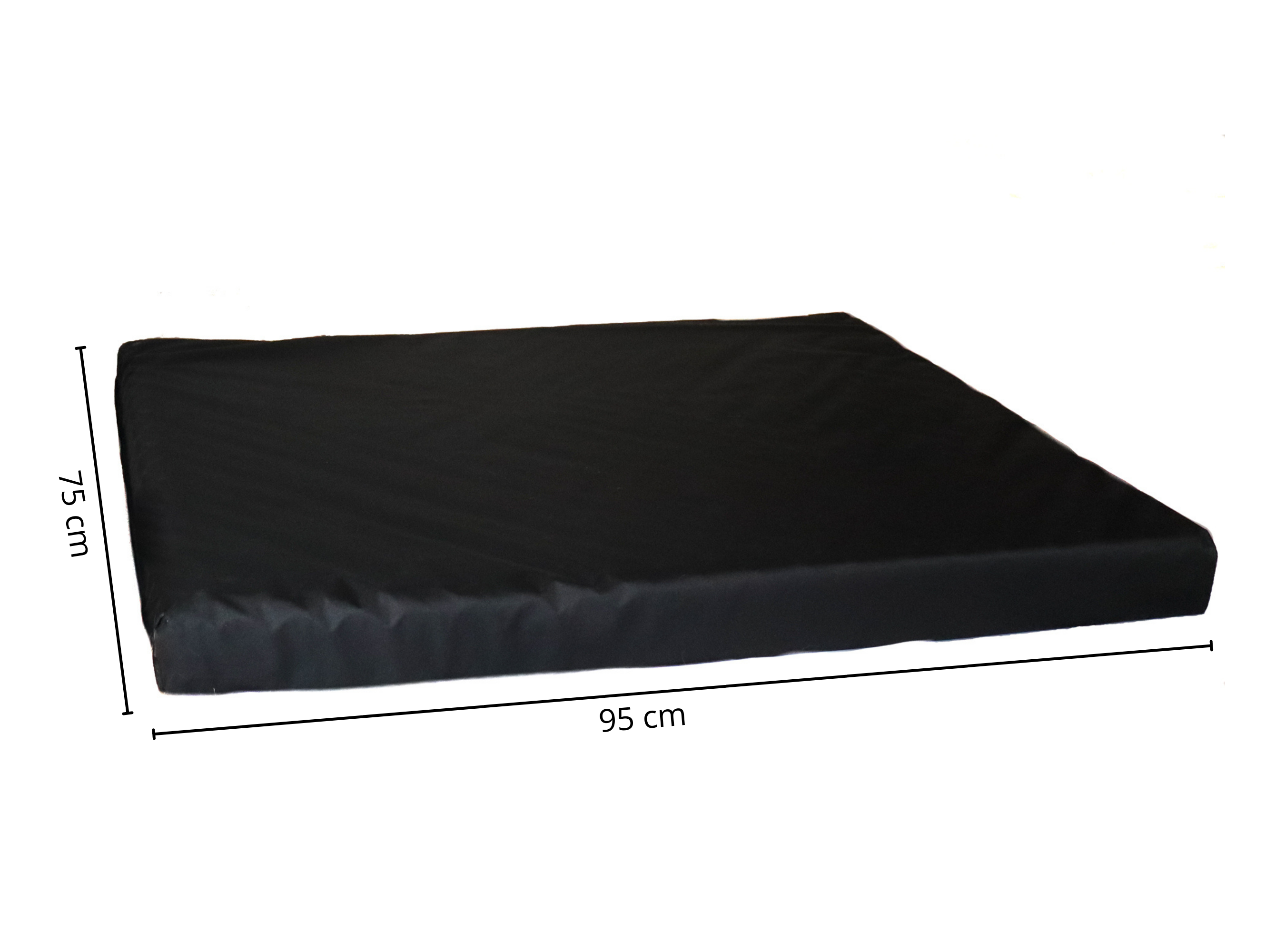 Dog Bed/Mattress - Convoluted Foam - ThinkCosy - Black - Medium