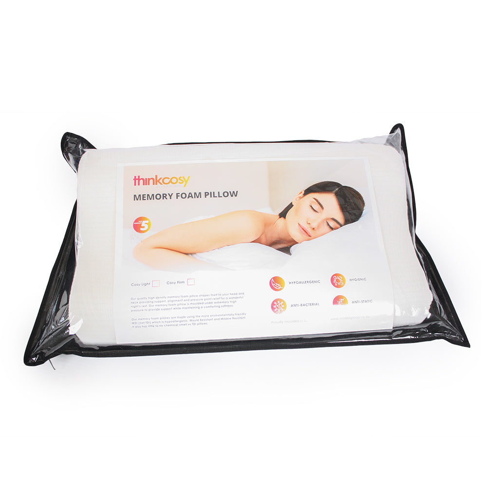 Memory Foam Contour Pillow - Cosy Firm - ThinkCosy