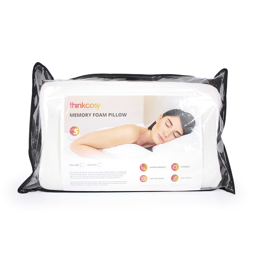 Memory Foam Contour Pillow - Cosy Firm - ThinkCosy