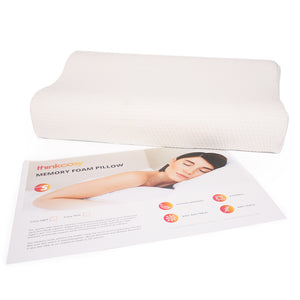 Memory Foam Contour Pillow - Cosy Firm - ThinkCosy