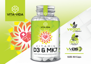 Vitamin D3 & MK7 - Vita-Vida