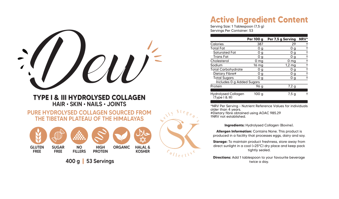 Collagen Powder - Dew - 53 Servings