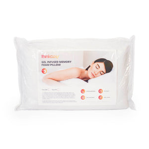 Memory Foam Pillow - Gel infused - Cosy Firm - Thinckosy