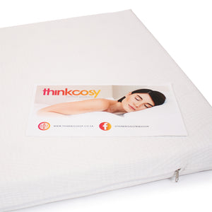 Cot Mattress with Removable "Intense" Cover - ThinkCosy