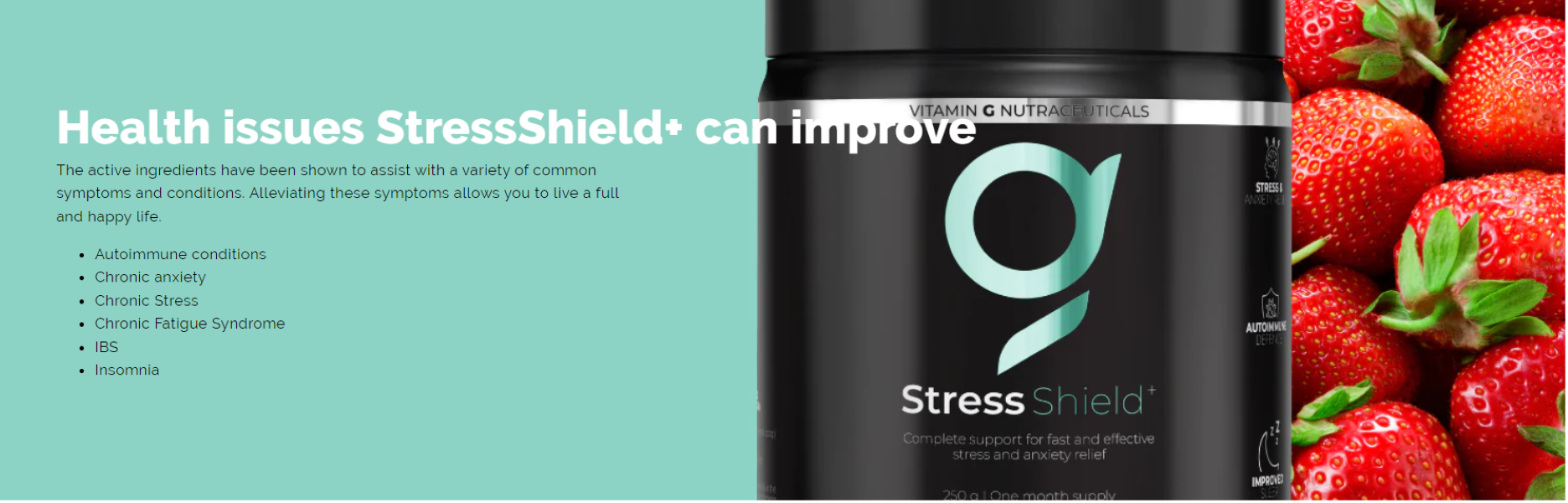 Vitamin G StressShield +(Complete support for fast & effective stress & anxiety relief)