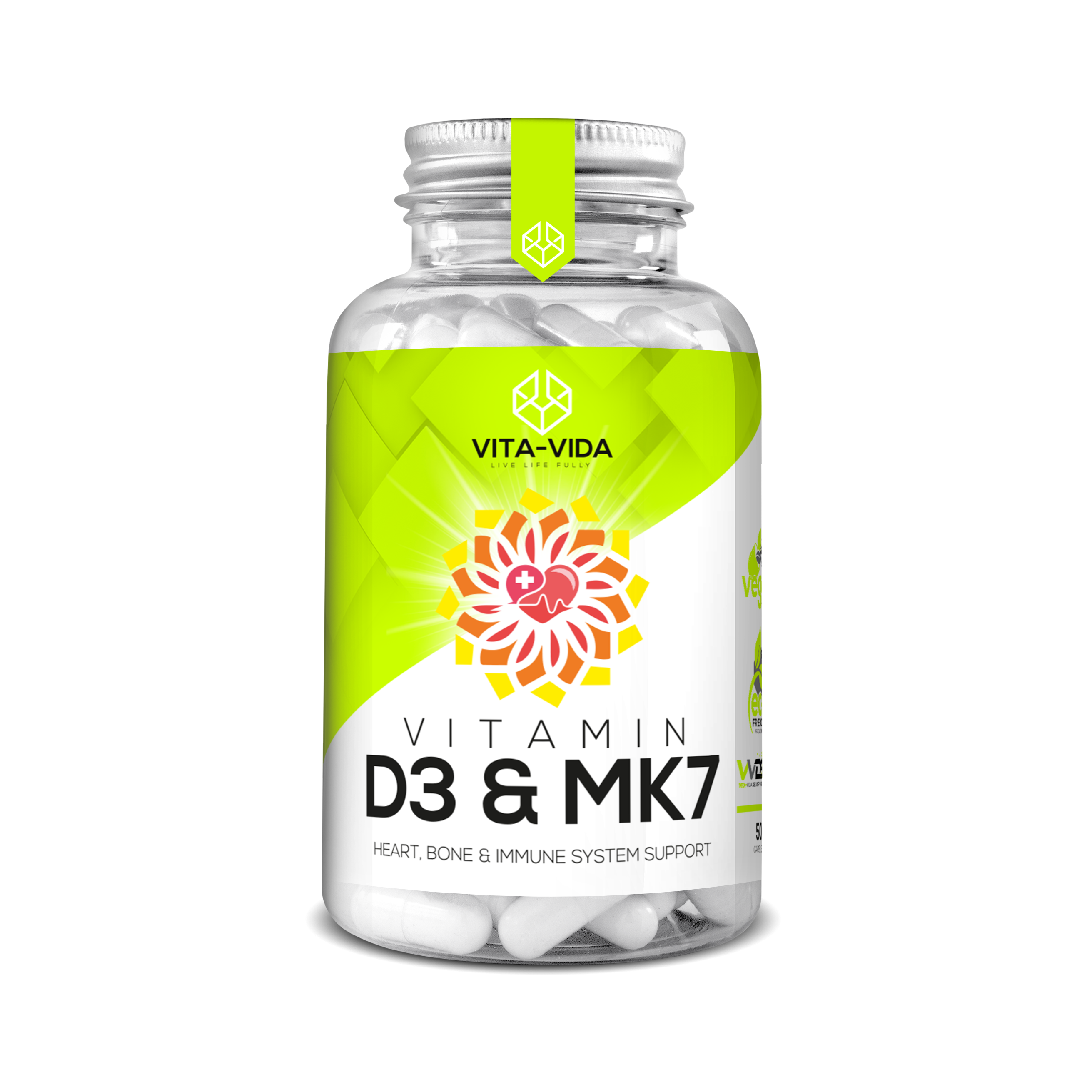 Vitamin D3 & MK7 - Vita-Vida