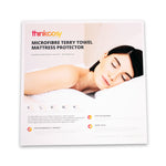 Load image into Gallery viewer, Microfibre Terry Towel Waterproof Mattress Protector -ThinkCosy - Extra Length
