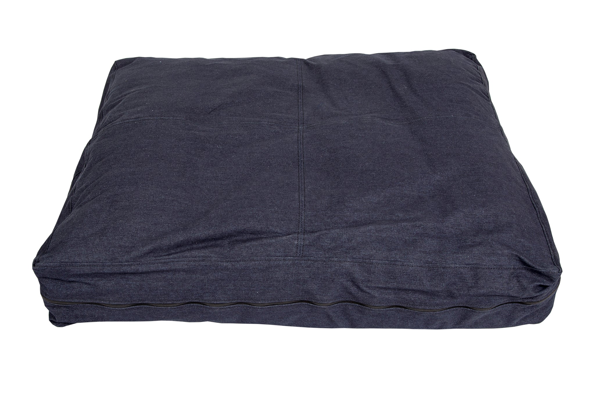 Dog Bed - Denim - Stuffed - ThinkCosy - Medium