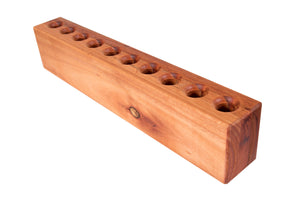 Candle Holder - Wooden - ThinkDeco - 12 holes