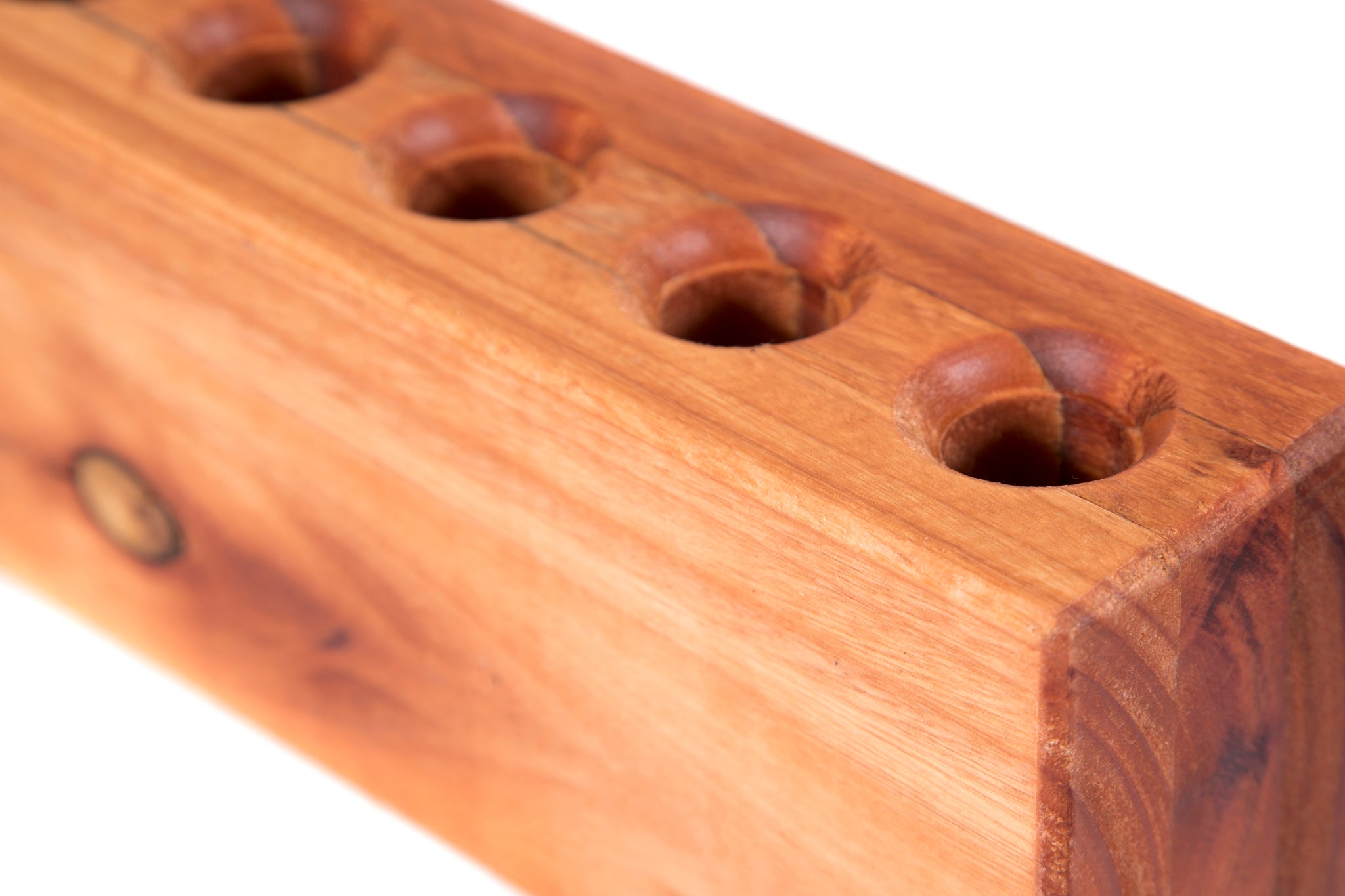 Candle Holder - Wooden - ThinkDeco - 12 holes