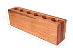 Load image into Gallery viewer, Candle Holder - Wooden - ThinkDeco - 6 holes
