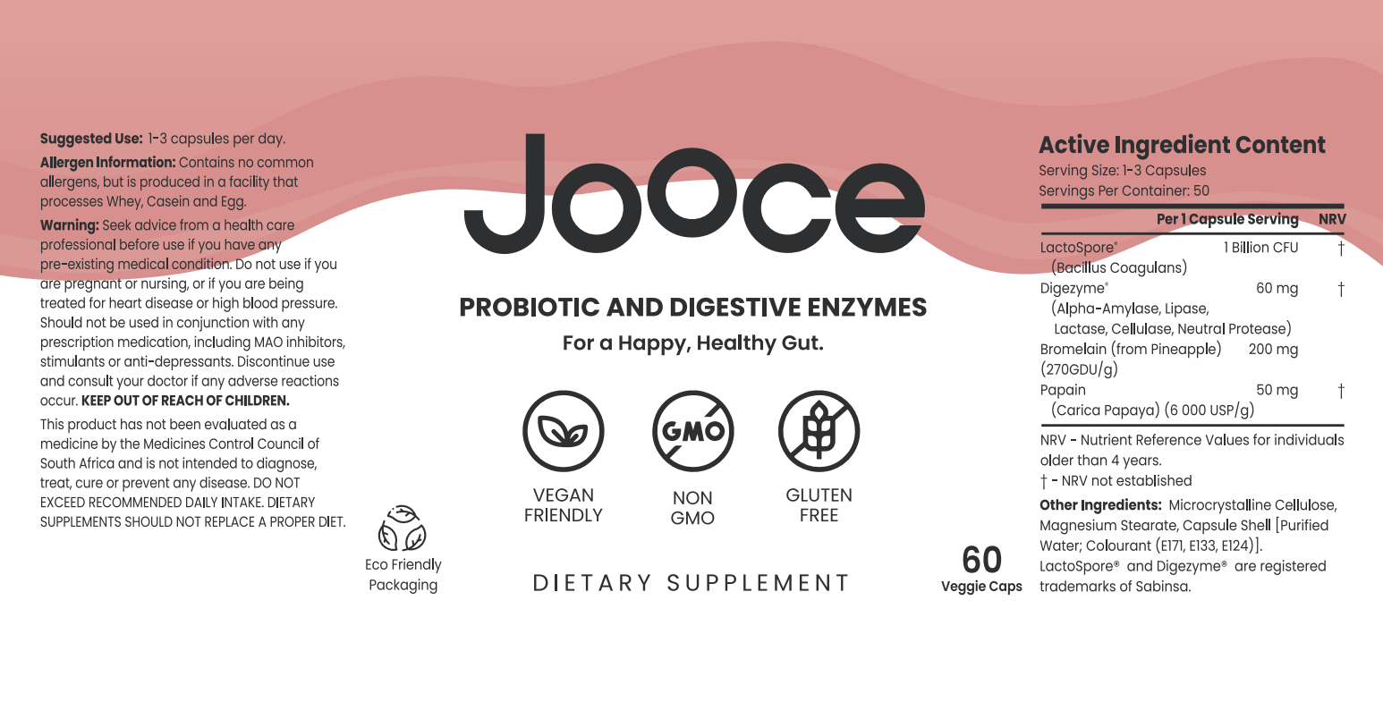 Probiotic & Digestive Enzymes - Jooce