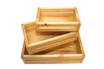 Load image into Gallery viewer, Storage Box Set – Wooden (Varnished Pine)
