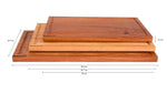 Load image into Gallery viewer, Wooden Cutting Boards/Chopping block (Treated) (3 pack) - ThinkDeco
